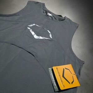Evoshield Youth Large Gray Shirt Tank Top Sleeveless NWT (No Pad On Chest)